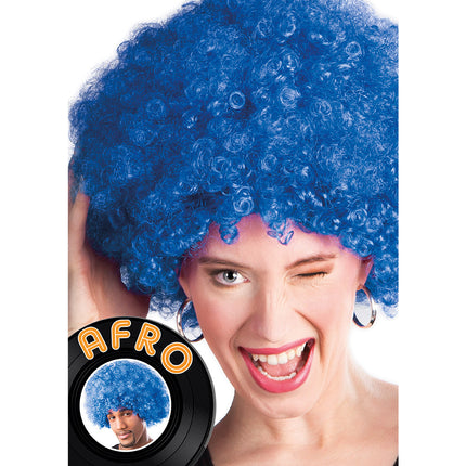Groove de perruque bleue
