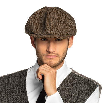 Casquette brune Peaky Blinders Birmingham