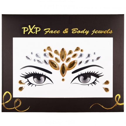 PXP Face Sticker Bijoux de visage Déesse divine