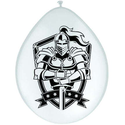 Ballon chevalier 8pcs 30cm