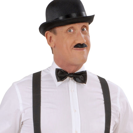 Fausse moustache noire 1pc