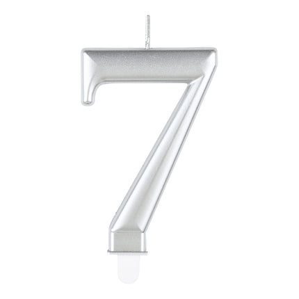 Bougie de 7 ans en argent