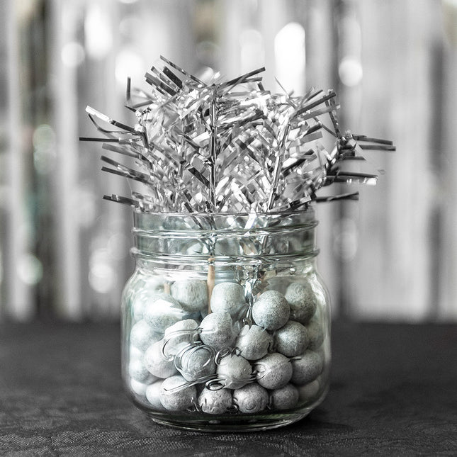 Bâtons de cocktail argentés 10cm 20pcs