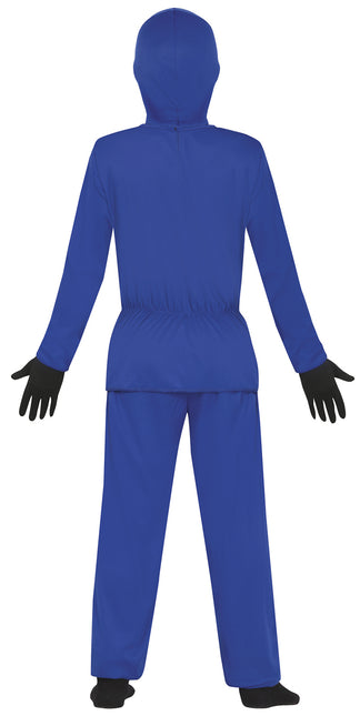 Costume de Ninja Bleu Garçon
