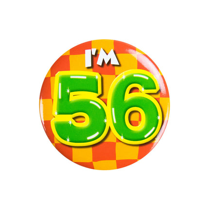 Je suis 56 Bouton 56 ans 5.5cm
