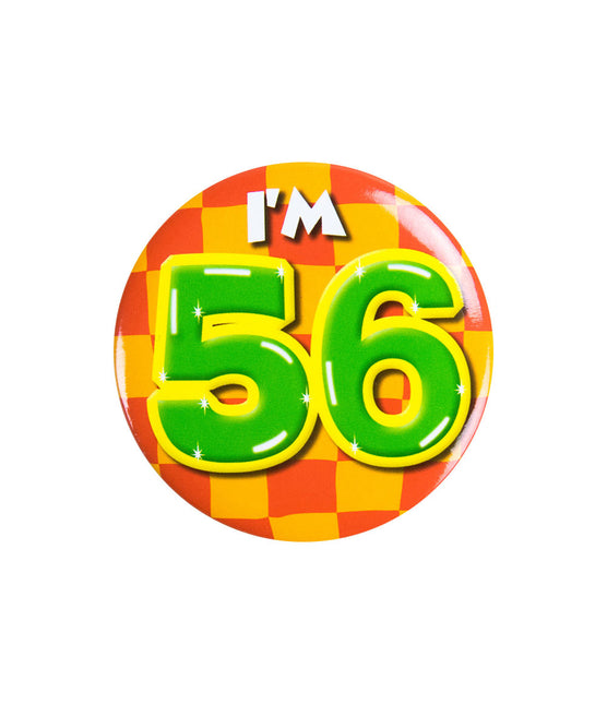 Je suis 56 Bouton 56 ans 5.5cm