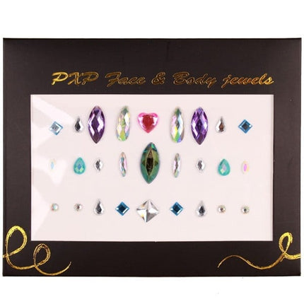PXP Face Sticker Bijoux de visage Modèle B