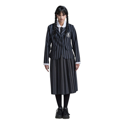 Costume mercredi Uniforme scolaire noir/gris