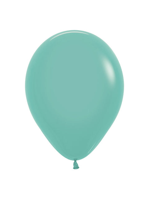 Ballons Aigue-marine 23cm 50pcs