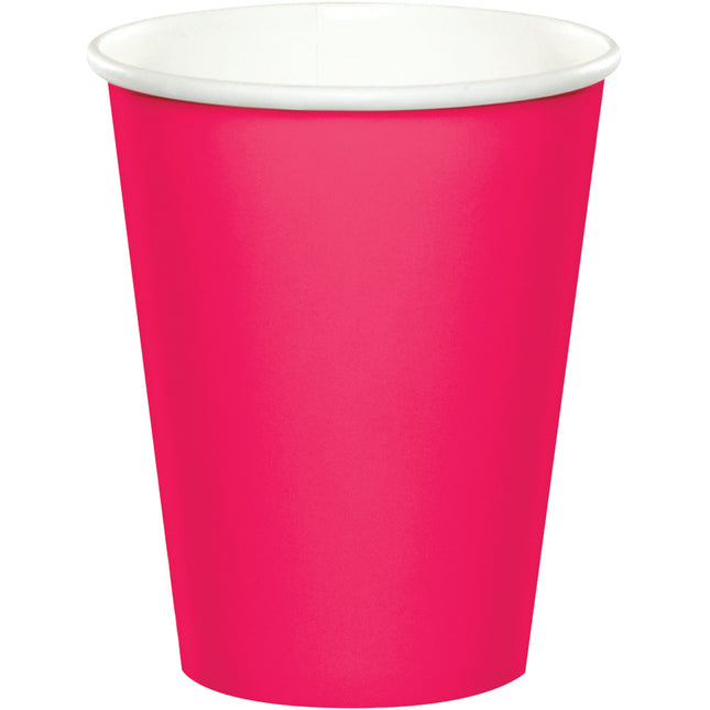 Gobelets Fuchsia 256ml 24pcs