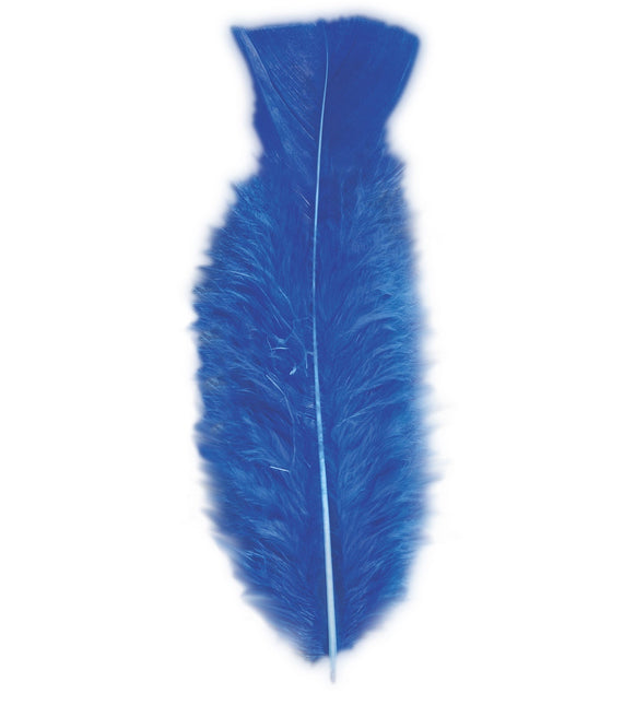 Plumes bleues 50pcs