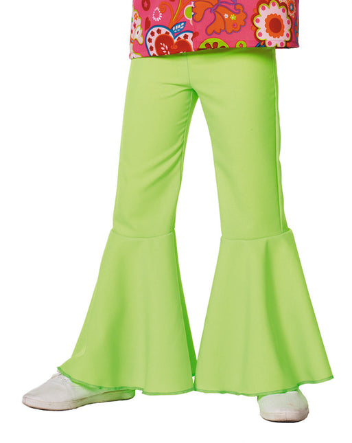 Pantalon Hippie 60S Vert Enfant