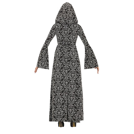 Robe de sorcière Dames Crânes