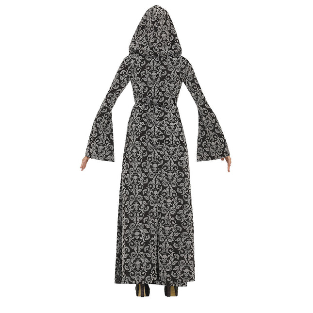 Robe de sorcière Dames Crânes