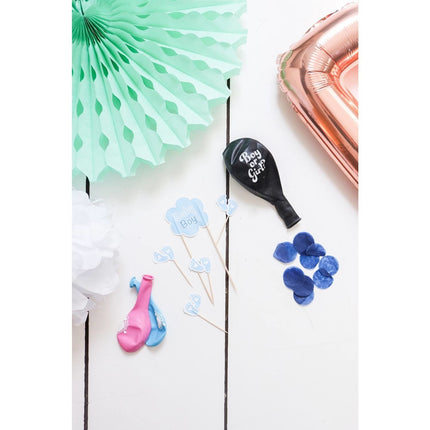 Kit de fête pour la révélation du sexe d'un garçon
