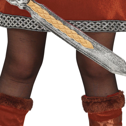 Costume de fille viking