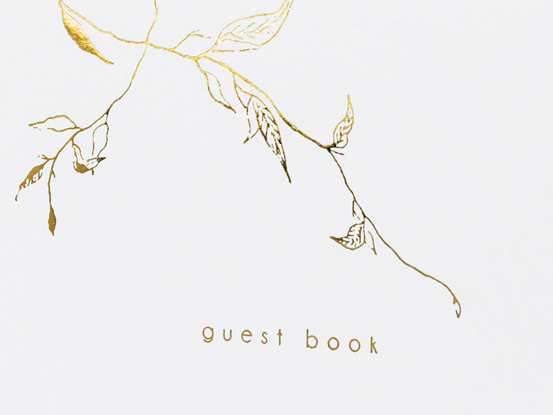 Livre d'or blanc 24.5cm