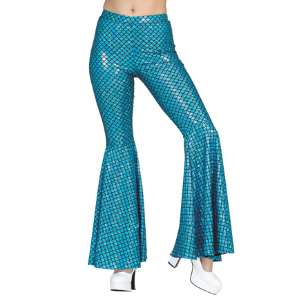 Pantalon de sirène Bleu Dames