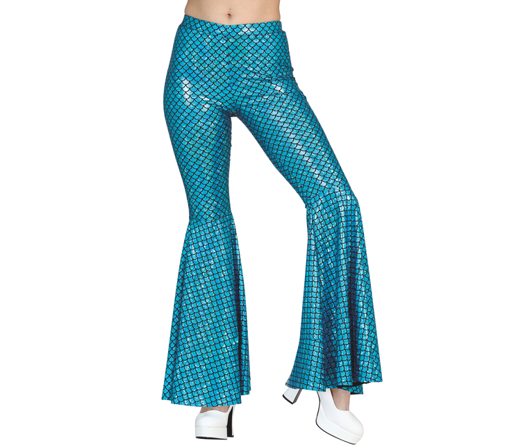 Pantalon de sirène Bleu Dames