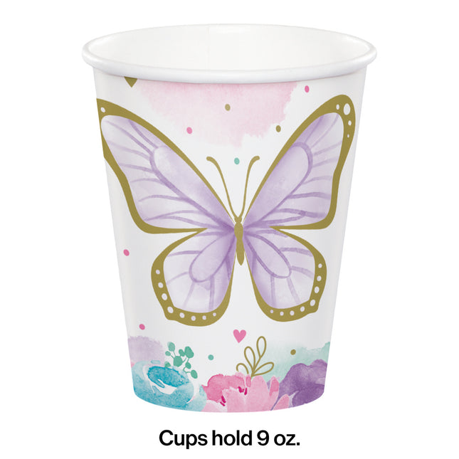 Coupes papillon 8pcs