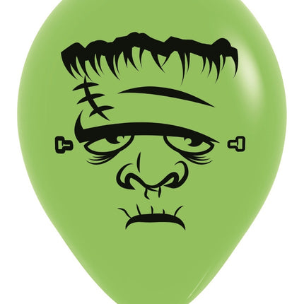 Ballons Frankenstein Vert Citron Vert 30cm 12pcs