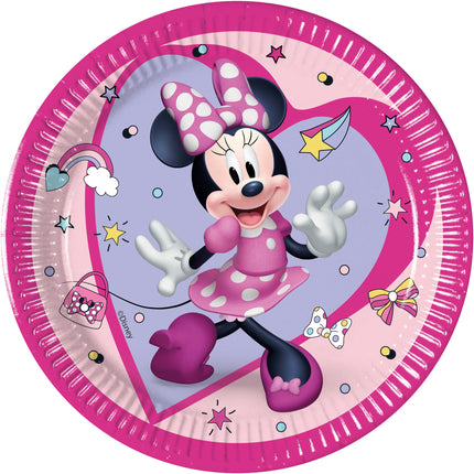 Assiettes Minnie Junior 20cm 8pcs