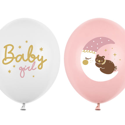 Ballons de Bébé Rose 30cm 50pcs