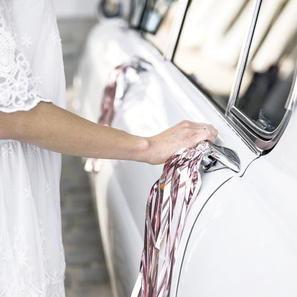 Set de décoration de voiture Wedding Just Married
