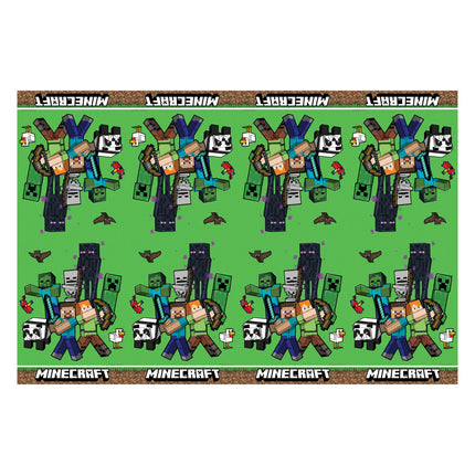 Minecraft Nappe en plastique 1.8m