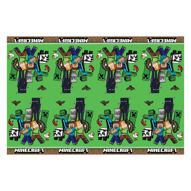 Minecraft Nappe en plastique 1.8m