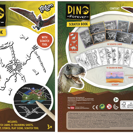 Livre de dessins de dinosaures