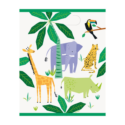 Sacs de partage Animaux Safari 8pcs