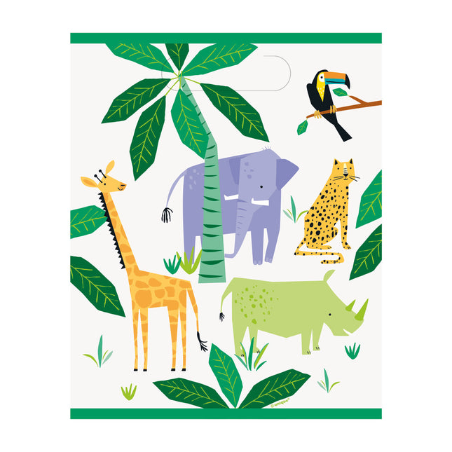 Sacs de partage Animaux Safari 8pcs