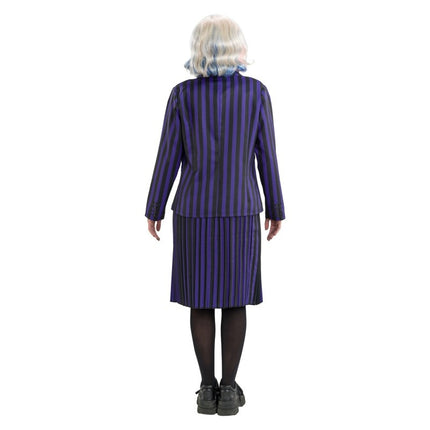 Costume mercredi Uniforme scolaire noir/violet