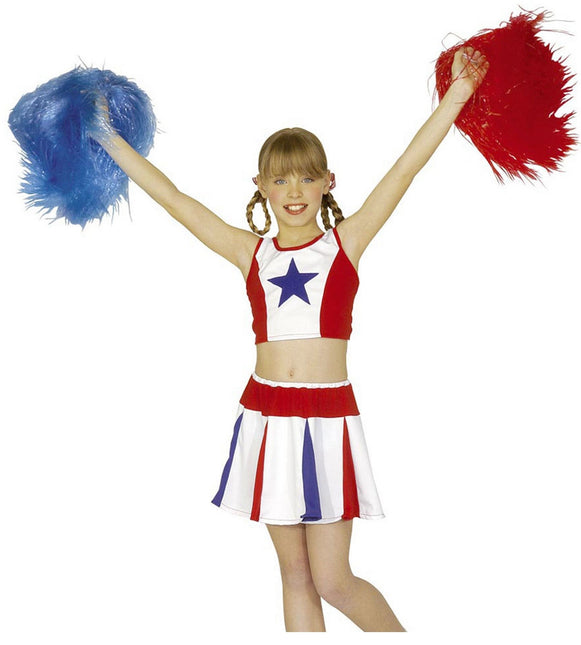 Pompom de pom-pom girl rouge