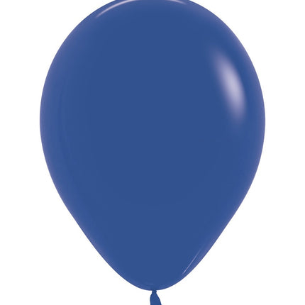 Ballons de baudruche bleu royal 25cm 100pcs