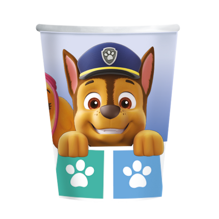 Gobelets Paw Patrol en papier 250ml 8pcs