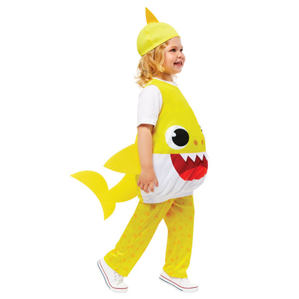 Costume pour bébé Baby Shark Yellow