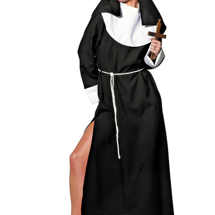 Costume de nonne Noir Sexy