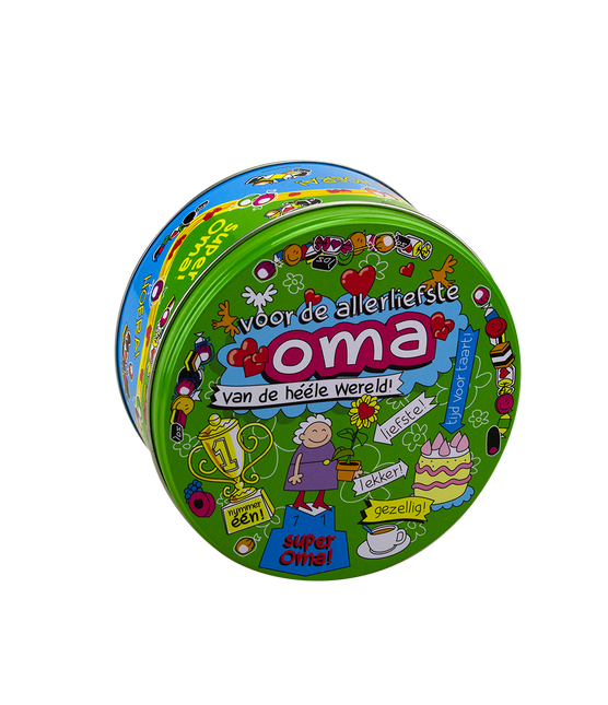 Tambour à bonbons Grandma 14cm