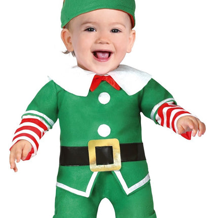 Costume d'elfe de Noël Deluxe