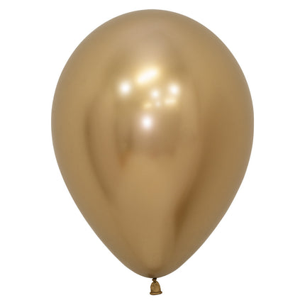 Ballons Reflex Gold 23cm 80pcs