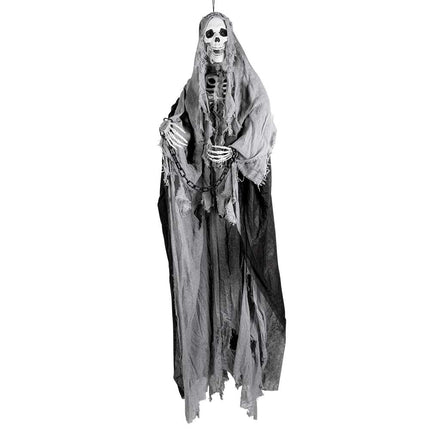 Poupée d'Halloween Squelette gris 180cm
