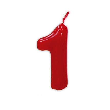 Bougie rouge 1 an 5.5cm