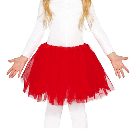 Tutu enfant rouge 31cm