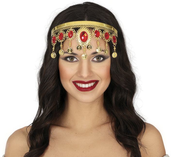 Bandeau d'or avec diamants