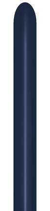 Ballons à modeler avec embout bleu marine 5cm 152cm 50pcs