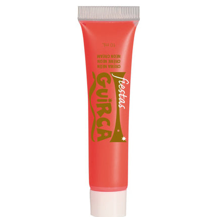 Tube de maquillage rouge fluo 10ml