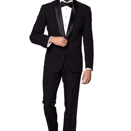 Smoking noir pour hommes <tc>OppoSuits</tc>