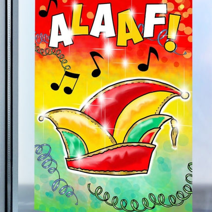 Autocollant de fenêtre Alaaf 25cm